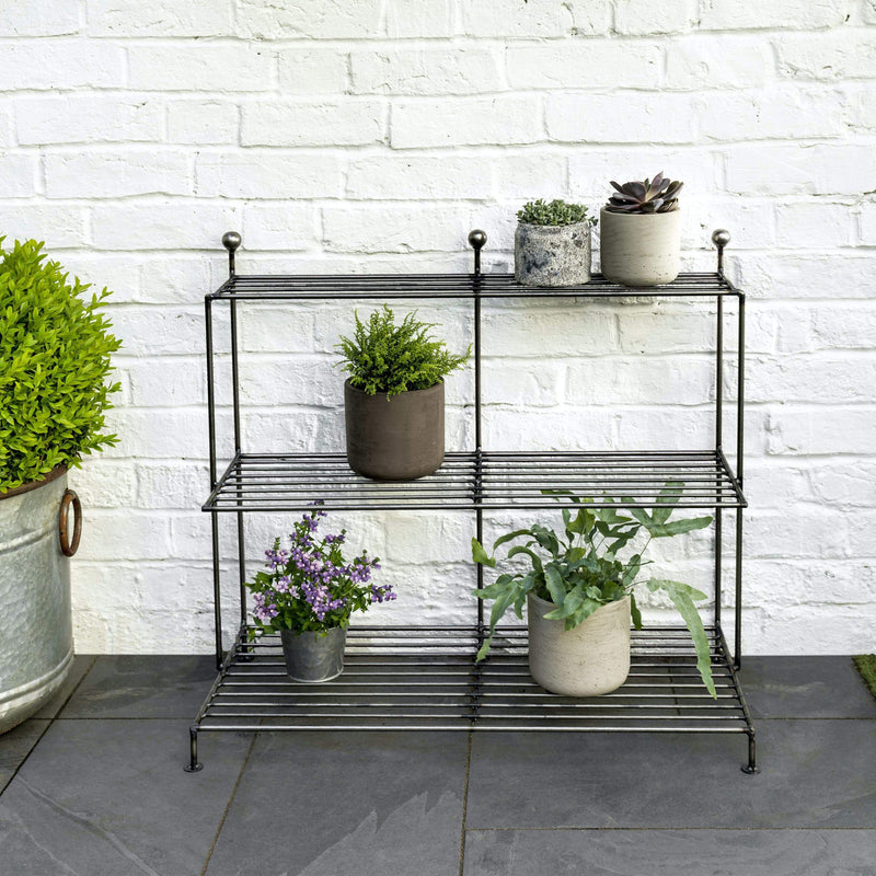 BARRINGTON PLANT STAND - STEEL at Oak and Ash Home