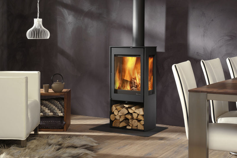 DIK GEURTS - KALLE 3 SIDED WOOD STOVE at Oak and Ash Home